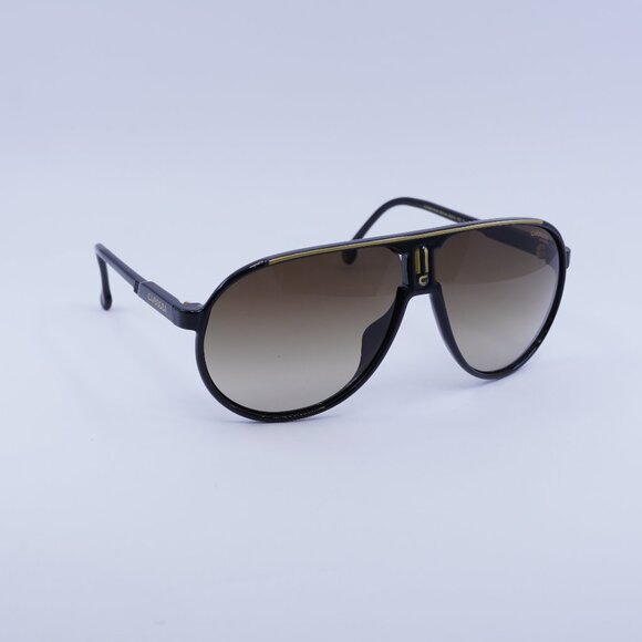 🕶️ New Carrera CHAMPION/N 0807 HA Sunglasses - Black Frame, Brown Lenses - Picture 1 of 11